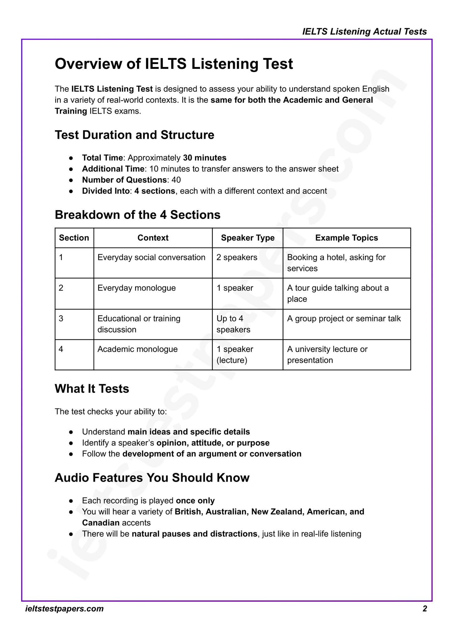 IELTS Listening Actual Tests with Answers (July–Sept 2025 Edition)
