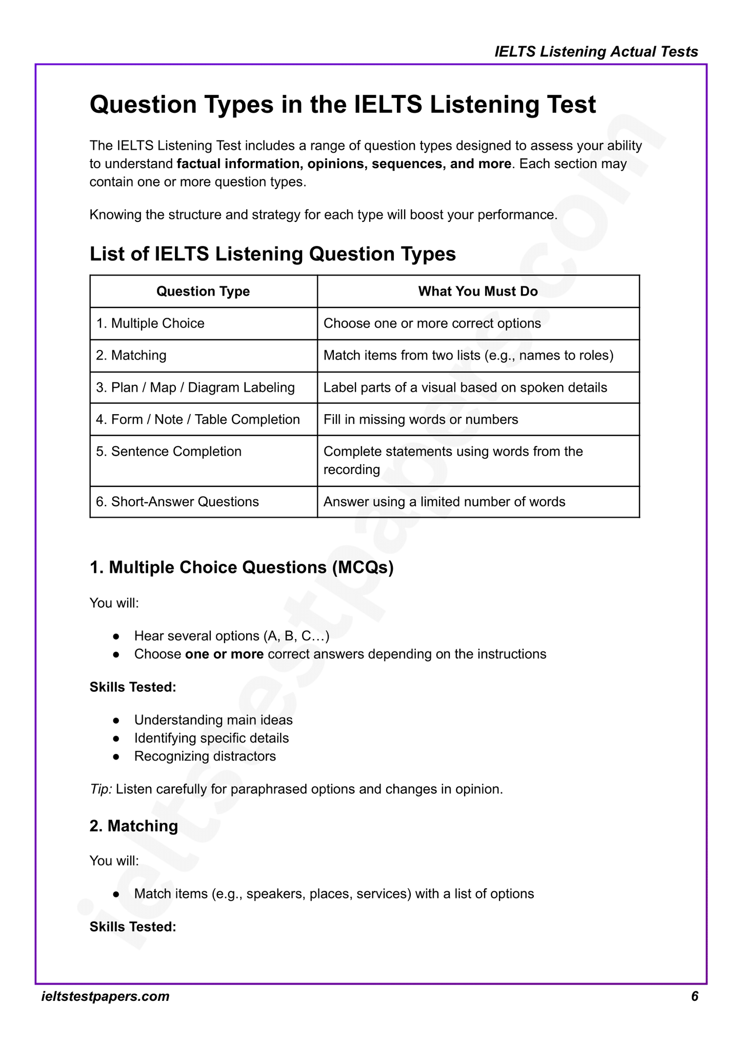 IELTS Listening Actual Tests with Answers (July–Sept 2025 Edition)