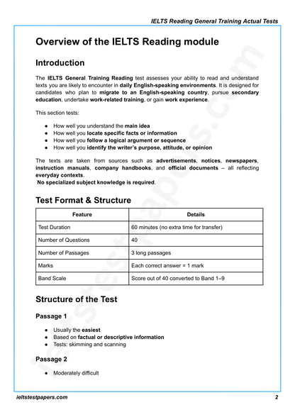 IELTS Reading General Actual Tests with Answers (July–Sept 2025 Edition)